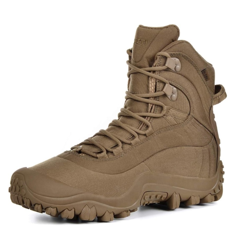 Men's Tactical Boots 8'' Mid Combat Boots Waterproof Military Boots